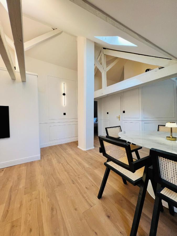 Chez Sandrine, Mon Appartement Elegant + Parking สตราสบูร์ก ภายนอก รูปภาพ