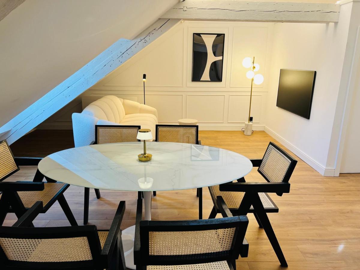 Chez Sandrine, Mon Appartement Elegant + Parking สตราสบูร์ก ภายนอก รูปภาพ