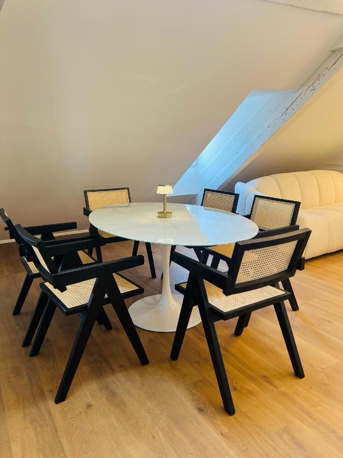 Chez Sandrine, Mon Appartement Elegant + Parking สตราสบูร์ก ภายนอก รูปภาพ