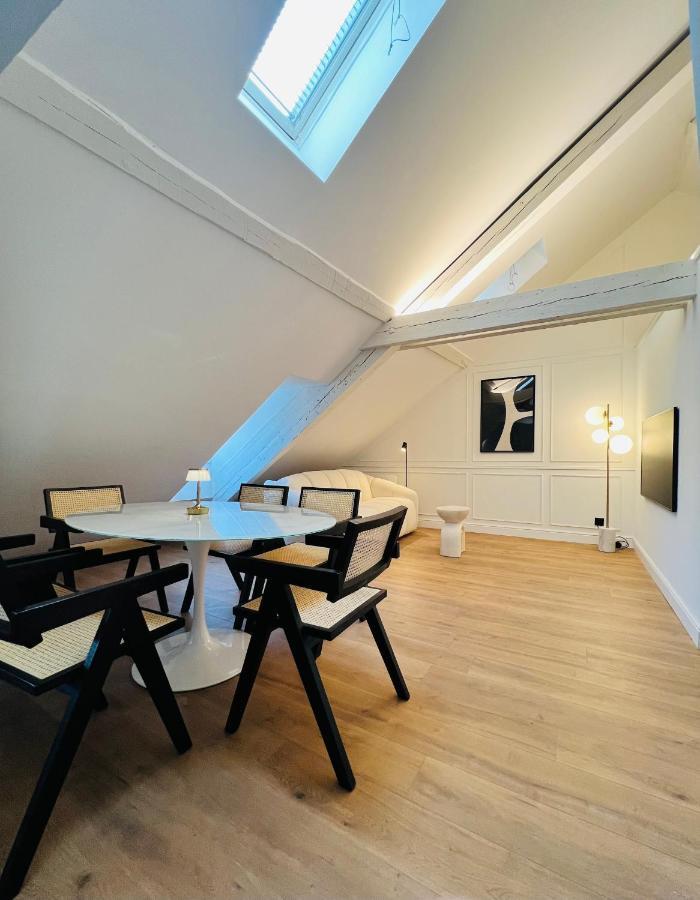 Chez Sandrine, Mon Appartement Elegant + Parking สตราสบูร์ก ภายนอก รูปภาพ